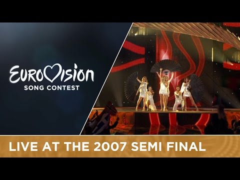 Sabrina - Dança Comigo (vem Ser Feliz) (Portugal) Live 2007 Eurovision Song Contest