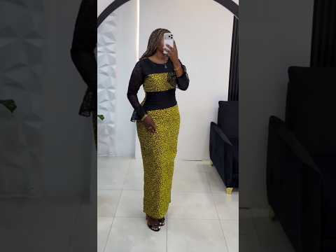 MISHONO YA MAGAUNI YA VITENGE  KWA WANAWAKE WEMBAMBA #latestafricaprint #africanclothing #african
