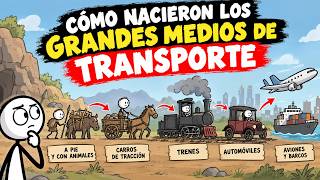 como nacieron los grandes medios de transporte #transport #car #ciclying