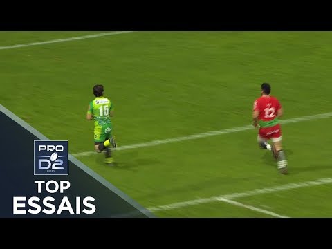 TOP Essais de la J17 – PRO D2 – Saison 2019-2020