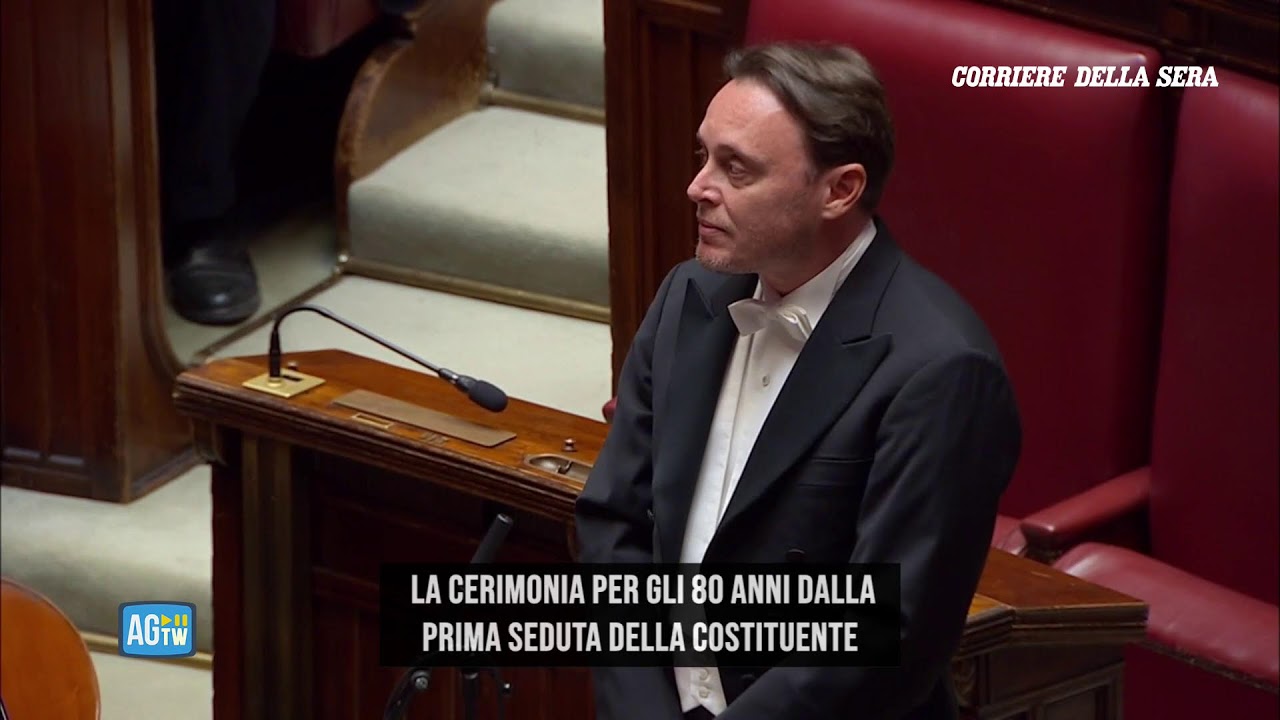 Cerimonia per gli 80 della Costituente
