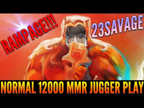 👉 Just Normal 12000 MMR Juggernaut Gameplay By 23SAVAGE - Destroying InYourdreaM Tinker And His Team