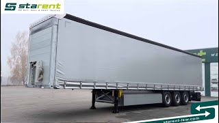 Новый полуприцеп штора Schmitz Cargobull Liftachse Palettenkasten XL – Zertifikat Multilook LED | Изображение 4 - Autoline