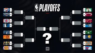 My Official 2024 NBA Playoffs Bracket!