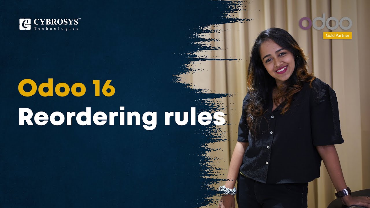 Reordering Rule in Odoo 16 Inventory Enterprise Edition | Odoo 16 Reordering rule