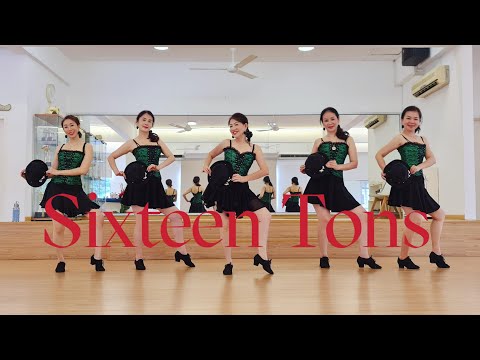 Sixteen Tons /Phrased High Improver Linedance