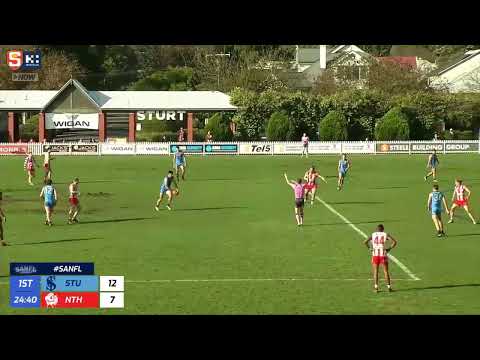 Rd 10 Hostplus SANFL Snapshot - Sturt's Pat Wilson goals from centre square