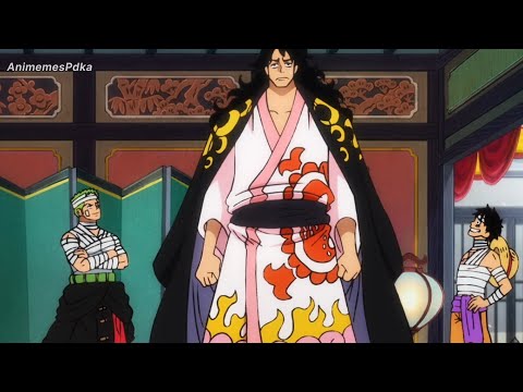 Onepiece 1079 luffy and Zoro wakes up and didn't recognise momonosuke #wanoarc #onepiece