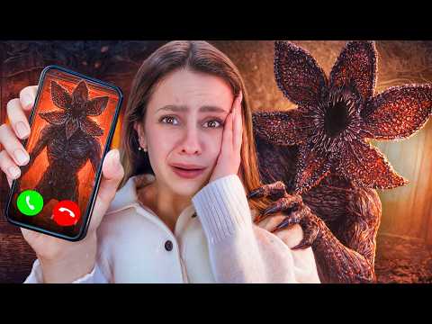CHIAMO I PERSONAGGI DI STRANGER THINGS AL TELEFONO ALLE 3:00 DI NOTTE! Demogorgone e Undici📱