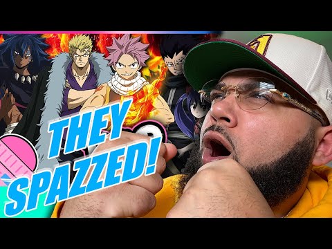 Fairy Tail Dragon Slayer Rap Cypher | GameboyJones x Connor Quest, NLJ, DizzyEight & more - Reaction