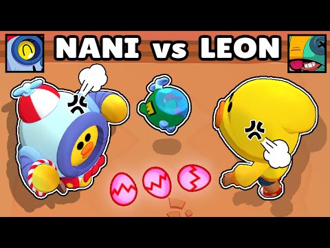 NANI vs LEON | SALLY vs SALLY | LEGENDARY vs EPIC | SALLY NANI | BRAWL STARS