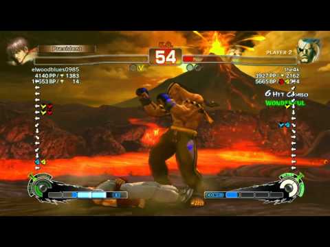 SSF4 AE 2012: elwoodblues0985 (Guy) vs the4k (Sagat)