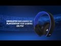 Casque sans fil 2.0 Blanc pour PS4 - PS3 - PS Vita - PC - Mobiles