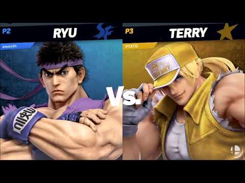 DarkP0tat0 (Terry) vs Smooth (Ryu) - Smash Ultimate 6.1.0