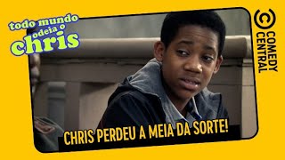 Chris perdeu a meia da sorte! | Todo Mundo Odeia o Chris