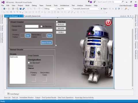 Visual Basic Tutorial 20 - Generic Lists