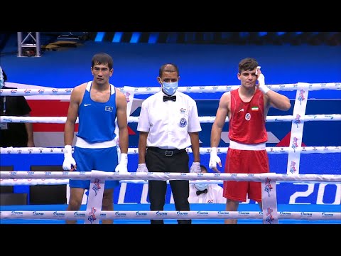 Day 3 (71kg) MORADI ATASHGAH Farhad (IRI) vs SHYMBERGENOV Aslanbek (KAZ) | AIBA WCHs 2021