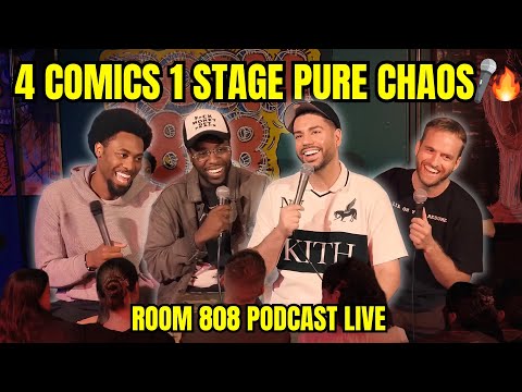 Martin Amini Brings DC’s Best Comedians Together | Room 808 Podcast LIVE