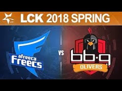 AFS vs BBQ, Game 2   LCK Spring 2018   Afreeca Freecs vs bbq OLIVERS G2