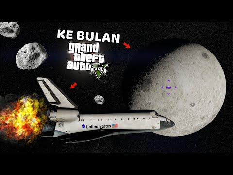 BUMI HANCUR DAN PERGI KE BULAN - GTA 5 MOD