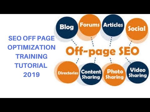 seo off page optimization training tutorial 2019