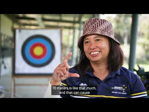 #theAIS Engineering hit the target with custom Para Archery stool