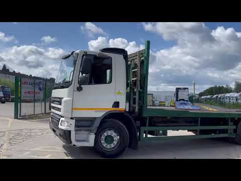 DAF CF75 310 10 Tyre Day Cab Flatbed (YY61 GNK - Law Trucks)