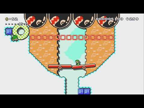 Cloudy With A Chance Of Bullets by Frank88 - Super Mario Maker 2 - No Commentary 1bu