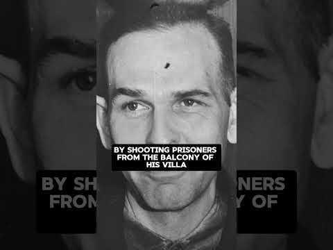 Die Hinrichtung des Nazi-Psychopathen Amon Göth