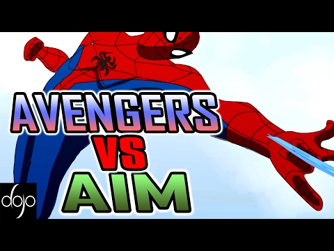 Avengers vs AIM - Marvel Superheroes Animation (by Psyder)