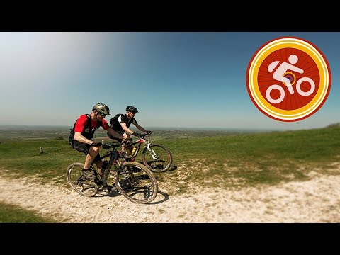 Sharing The South Downs Way With Marathon Runners | Mountain Biking UK