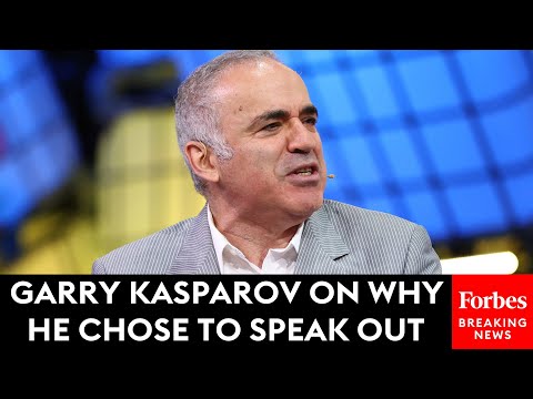 Chess Legend And Putin Critic Garry Kasparov On Why He Chose To Speak Out