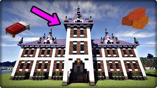 【マインクラフト】宿舎を建築してみる【洋風レンガな家の作り方】