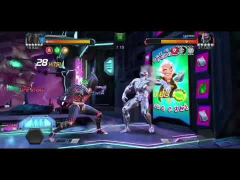 Mcoc Morningstar vs insane incursions Ultron