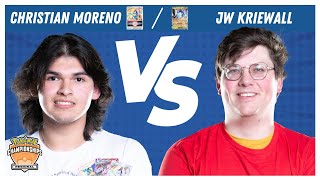 CHRISTIAN MORENO vs JW KRIEWALL - Pokémon TCG Top 4 | Toronto Regionals 2024