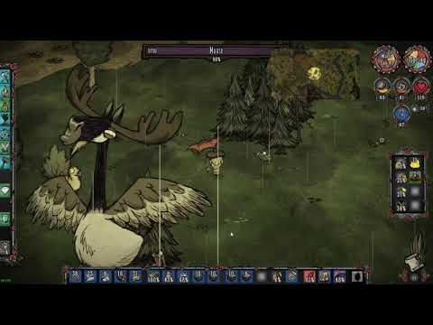 Don't Starve - The easiest way to defeat Moose in Spring time - Frog Rain