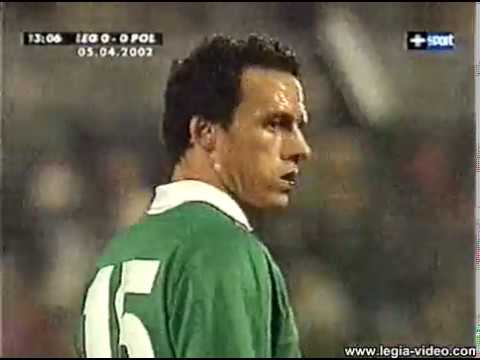 2002.04.05 Legia Warszawa - Polonia Warszawa 3:0 (1:0) 1. połowa