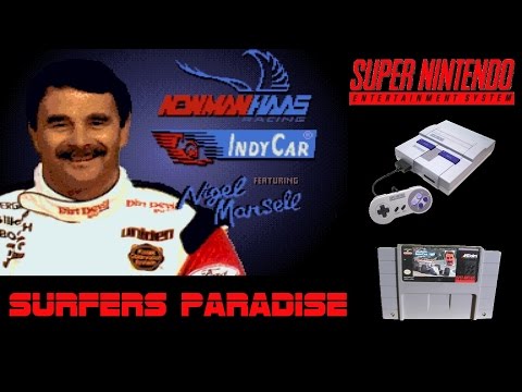 Newman Haas IndyCar featuring Nigel Mansell Super Nintendo