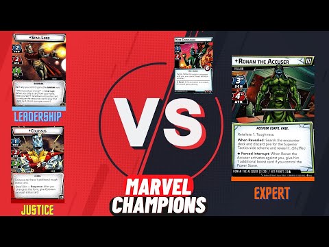 Marvel Champions, Colossus & Star-Lord vs Ronan Expert!