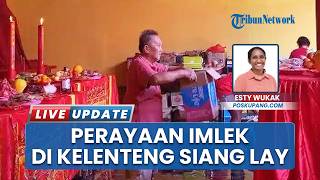 Kemeriahan Imlek 2026 di Kota Kupang, Jemaat Kelenteng Siang Lay Kirim Bekal Untuk Para Leluhur