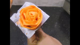 How to make a Rose on a Flower Nail by Cakes |Homemade Baking Tool