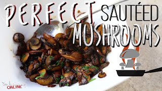 Best Sautéed Mushrooms | SAM THE COOKING GUY