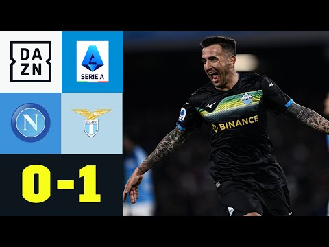 Vecino-Traumtor besiegelt erste Heimniederlage der Azzurri: Neapel - Lazio 0:1 | Serie A | DAZN