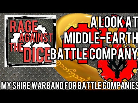 Lets take a look at my Hobbits and introduce the channel to Battle Companies