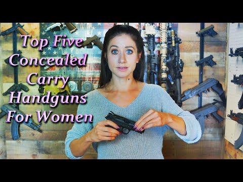 Best 5 Concealed Carry Guns for WOMEN