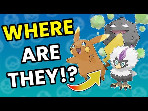 Pokémon's Missing Regional Forms