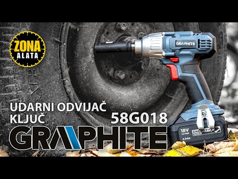 Гайковерт аккумуляторный Energy+ 18 В, Li-Ion, без аккумулятора GRAPHITE (58G018) Гайковерт аккумуляторный Energy+ 18 В, Li-Ion, без аккумулятора GRAPHITE (58G018)