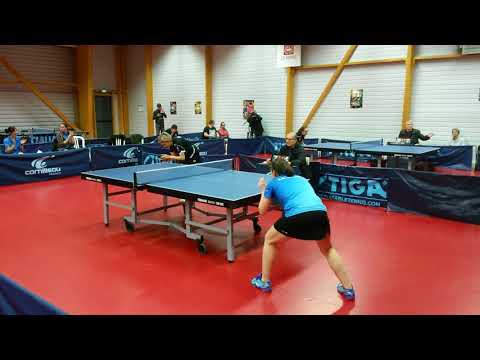 TENNIS DE TABLE (Nat.3 Fém.) A.T.T. Le Havre/St-Jouin 8 - 5 Amo Mer T.T.