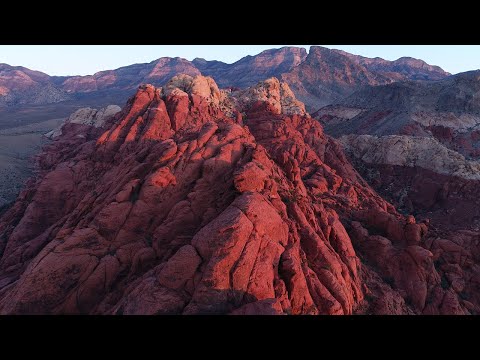 4K Magical Desert Light With Soft Music – Nature Video For Relaxation, Stress Relief, Mindfulness