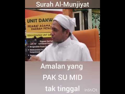 TG SYEIKH MUHD ZAINUL ASRI - Amalan 7 Surah (Al-Munjiyat)